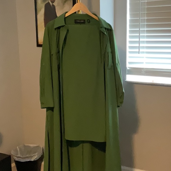 NY&C Gabrielle Union Green Pants Set - Picture 5 of 6